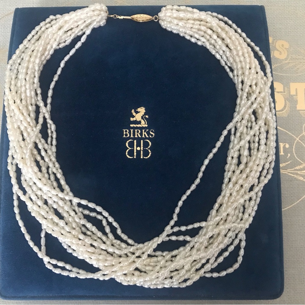 BIRKS PEARL NECKLACE